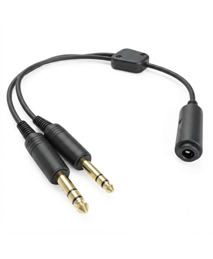 Adaptador Helicóptero a Aviación General UFQ Adaptadores para Cascos de Vuelo 1751290117570 BuckerBook 38,00 € UFQ Aviation