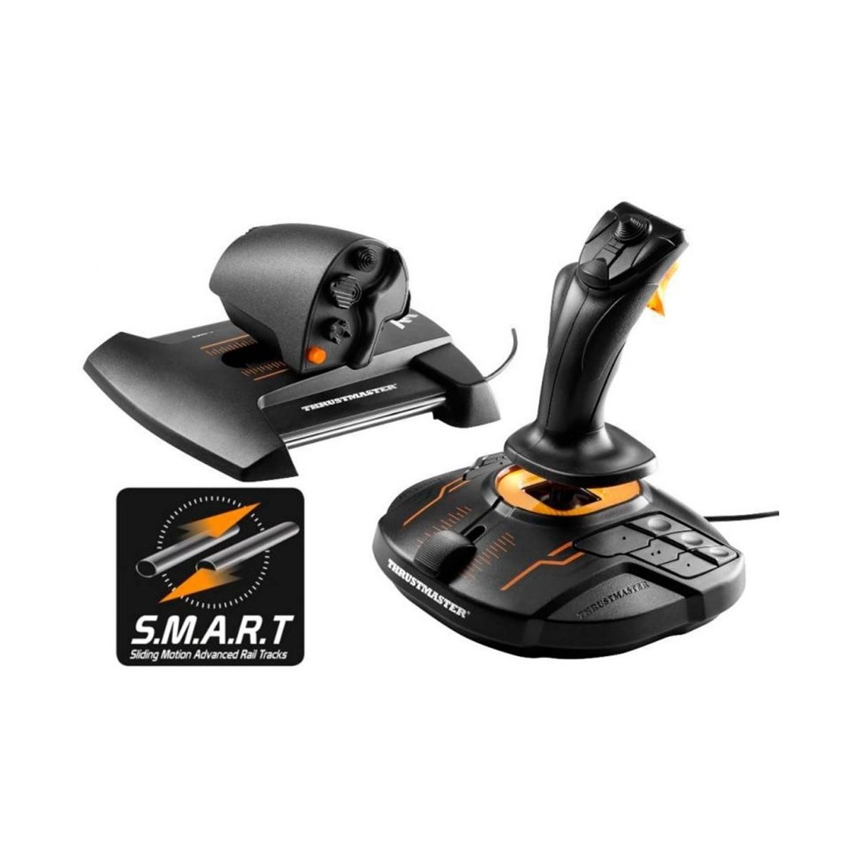 Mandos Thrustmaster T.16000M FCS Hotas 2960778 Thrustmaster Joysticks Simulador