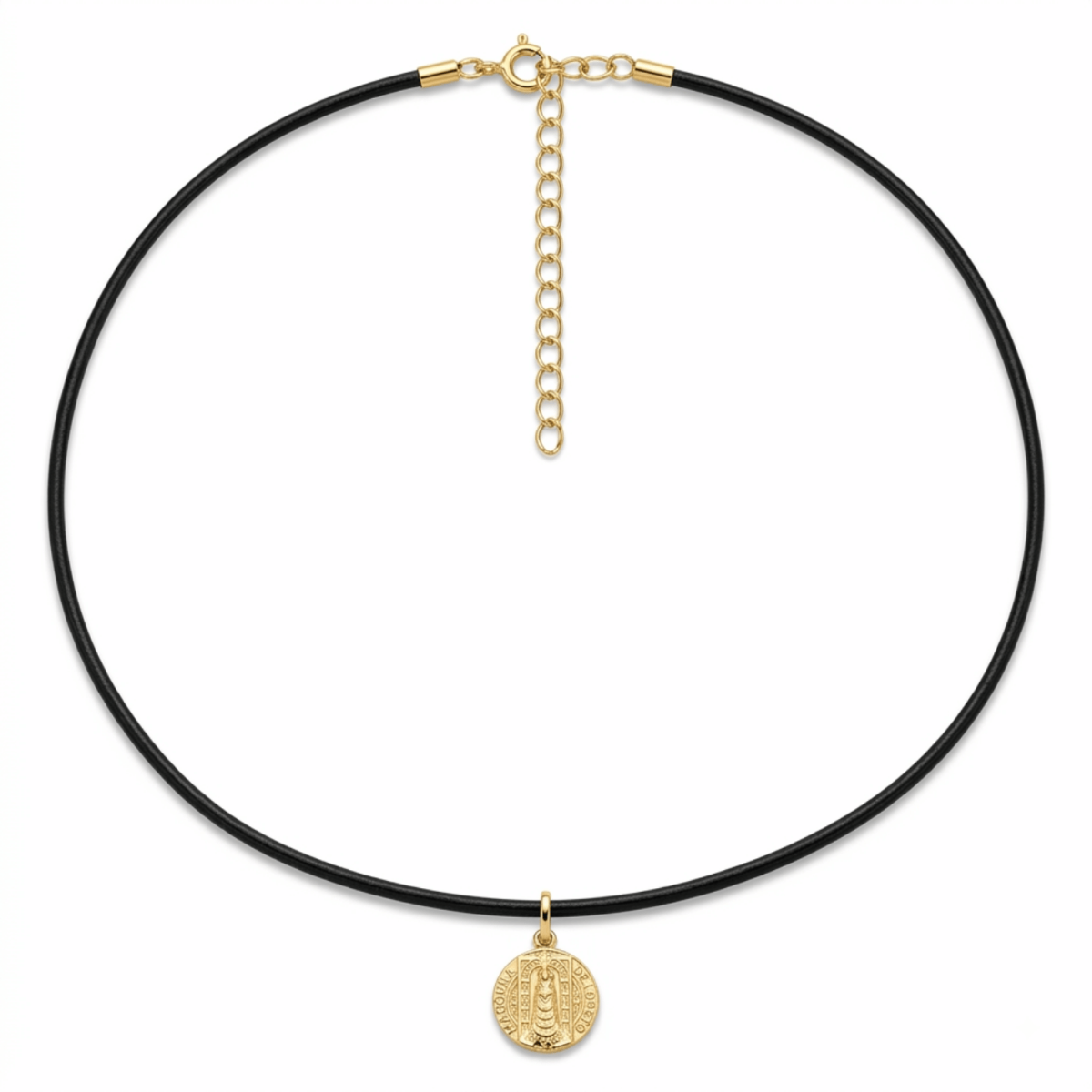 Colgante Cuero Medalla Virgen de Loreto Colgantes y Pulseras Aviación 1786693012030 BuckerBook 29,90 € 