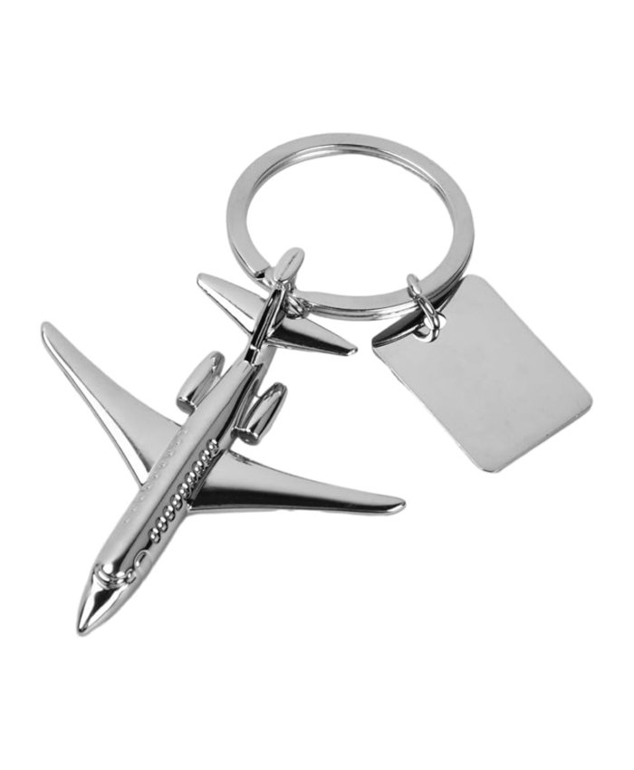 Llavero Avión con Placa