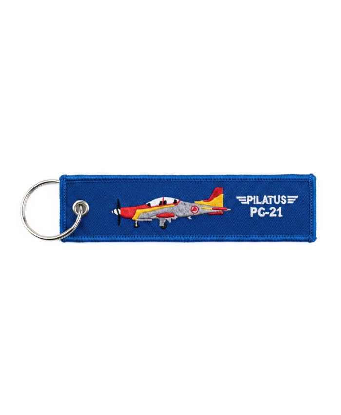 Pilatus PC-21 Keyring Aviation Generic Keyrings 1787302951221 BuckerBook €5.00 