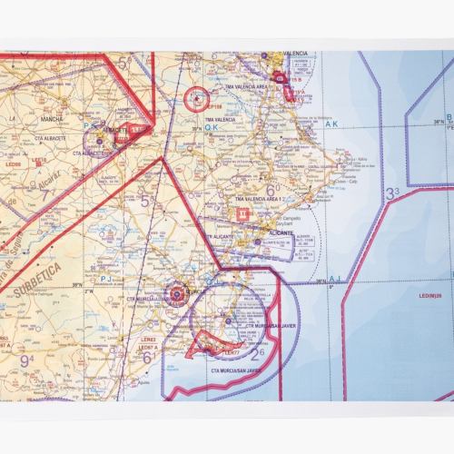 Carta VFR MºDefensa 1:1.000.000 Este