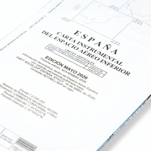 Lower Airspace IFR Chart Spain | Bucker Book 2