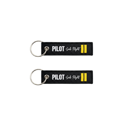 Pilot Solo Flight Mini Keyring