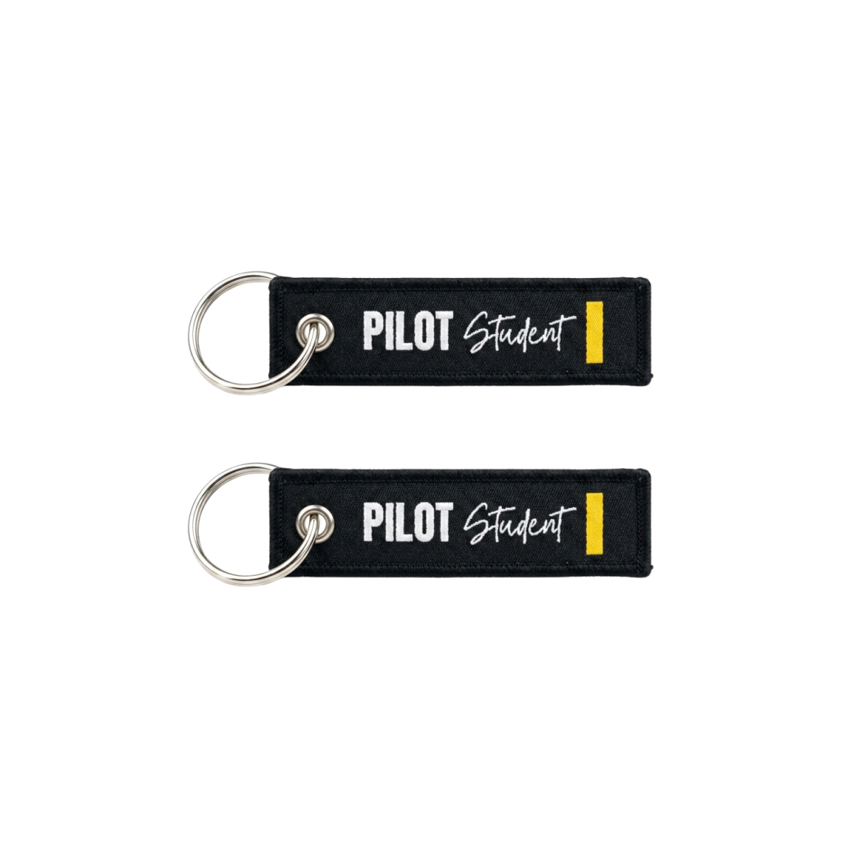 Pilot Student 1 Bar Mini Keyring Aviation Generic Keyrings 1787241445348 BuckerBook €3.50 