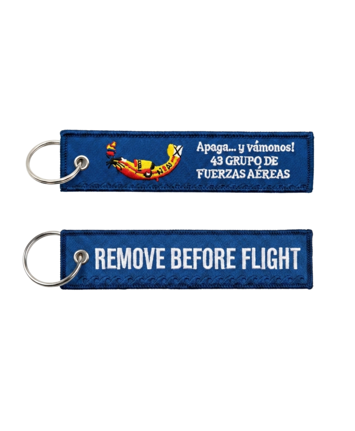 Llavero 43 Grupo de Fuerzas Aéreas Llaveros Genéricos Aviación 1787302764241 BuckerBook 5,00 € 