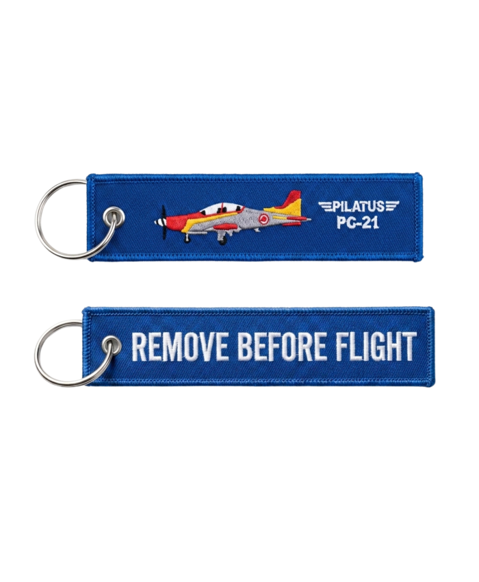 Pilatus PC-21 Keyring Aviation Generic Keyrings 1787302951221 BuckerBook €5.00 