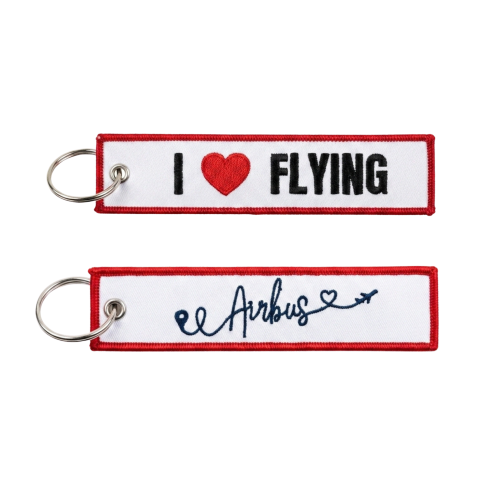 Airbus I Love Fly Keyring