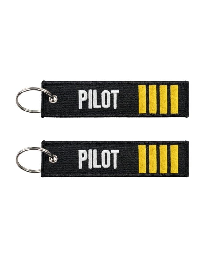 Pilot 4 Bars Keyring Aviation Generic Keyrings 1787657991231 BuckerBook €5.00 BuckerBook Premium