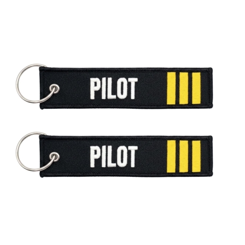 Pilot 3 Bars Keyring