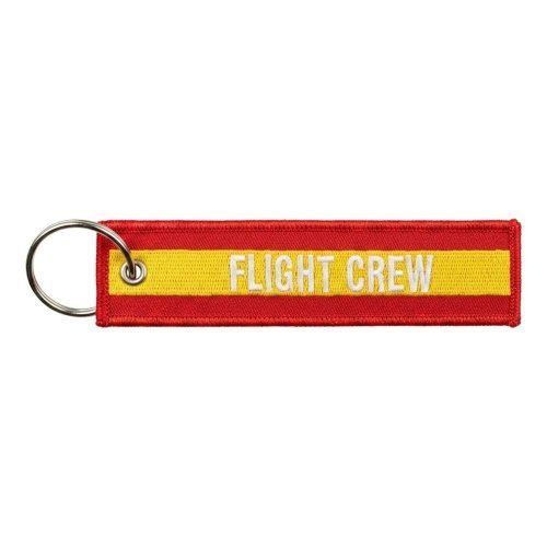 Spain Flag Flight Crew RBF Keyring 2
