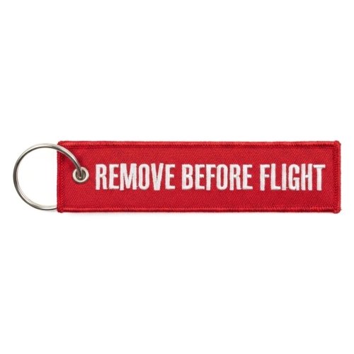Llavero Remove Before Flight | BuckerBook 2