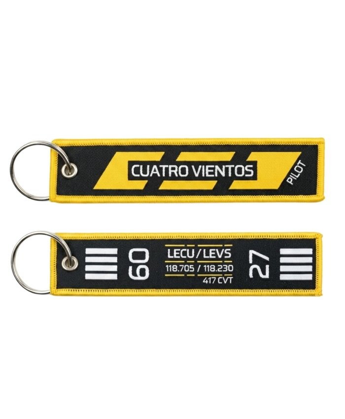 Cuatro Vientos Keyring Aviation Generic Keyrings 1706407107944 BuckerBook €5.00 BuckerBook Premium