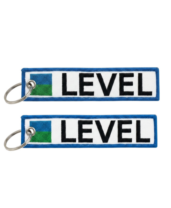 Level Keyring Airlines Keyrings 1706410041778 BuckerBook €5.00 
