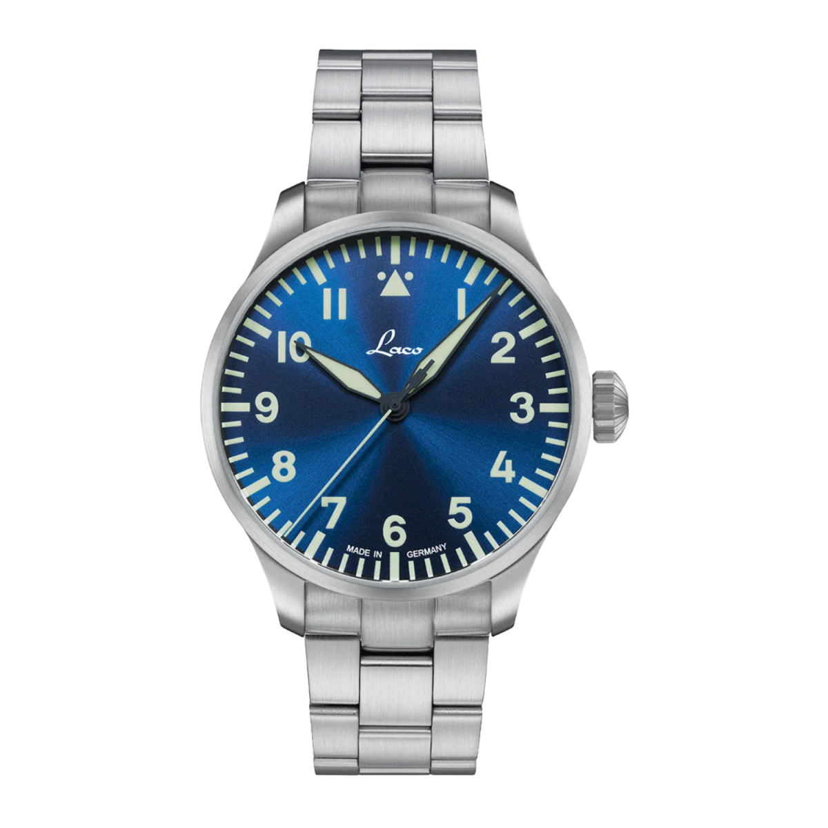 Laco Augsburg Blau Stunde MB Watch Wristwatch 1793008322548 BuckerBook €440.00 Laco
