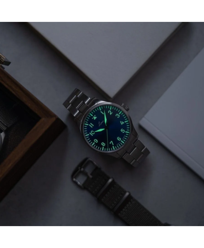 Reloj Laco Augsburg Blau Stunde MB Relojes de Pulsera 1793008322548 BuckerBook 440,00 € Laco