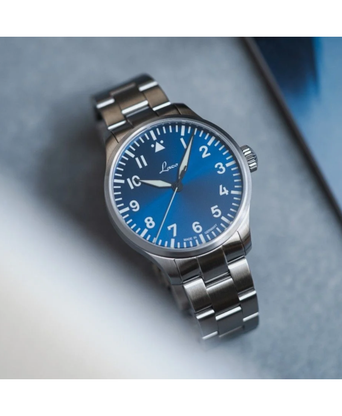 Reloj Laco Augsburg Blau Stunde MB Relojes de Pulsera 1793008322548 BuckerBook 440,00 € Laco