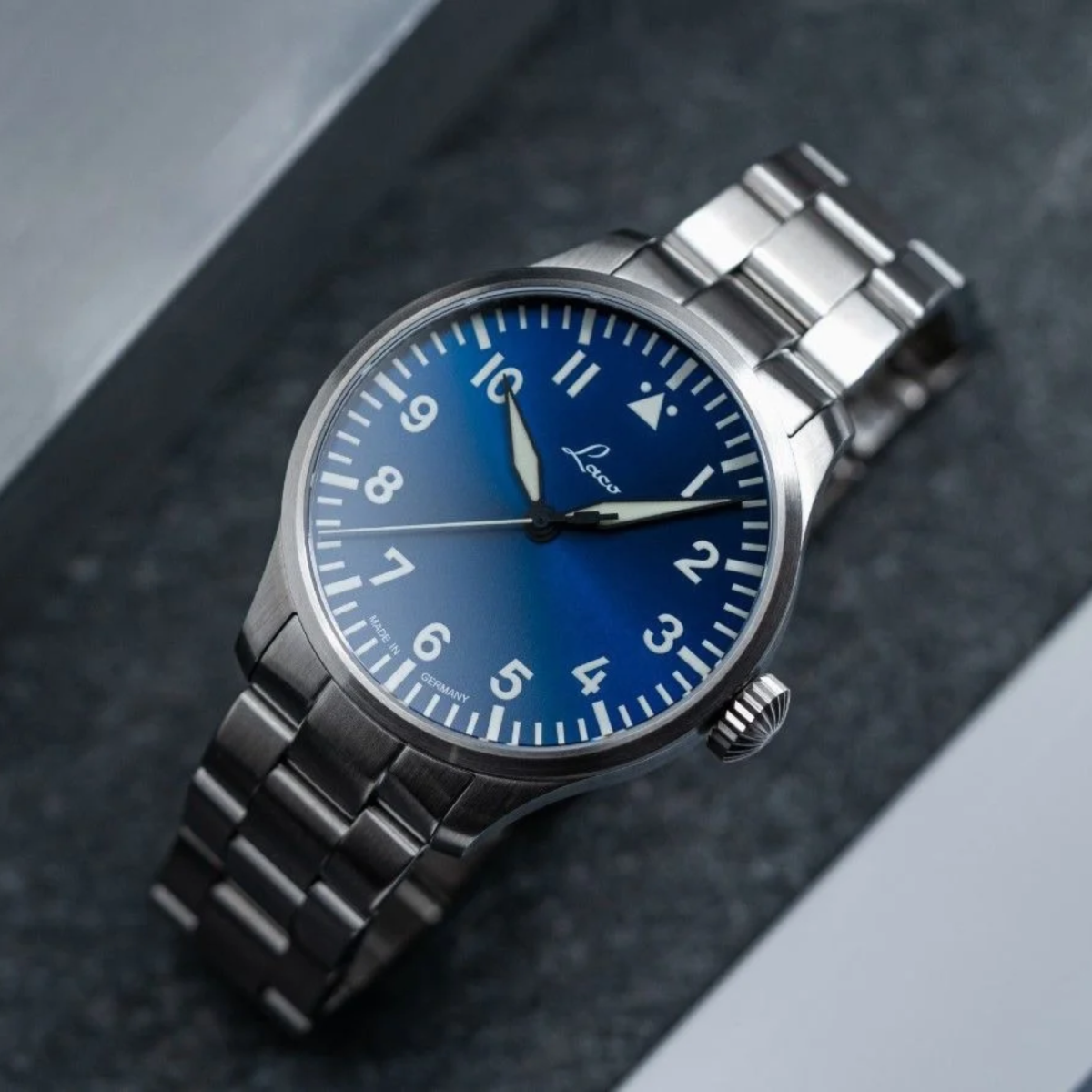 Reloj Laco Augsburg Blau Stunde MB Relojes de Pulsera 1793008322548 BuckerBook 440,00 € Laco