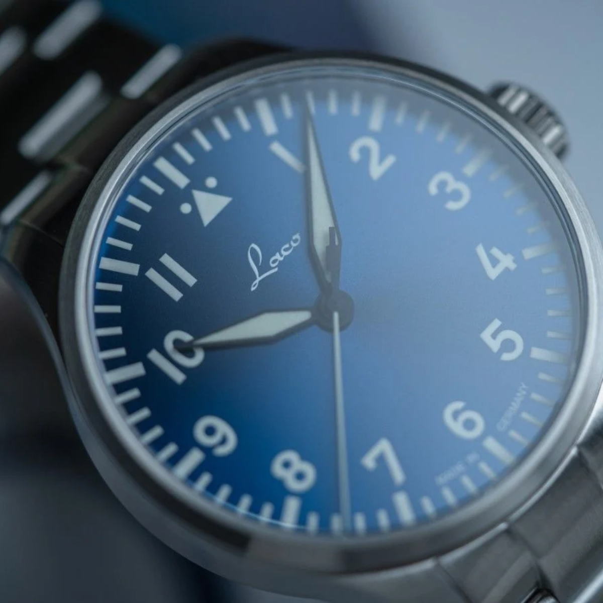 Reloj Laco Augsburg Blau Stunde MB Relojes de Pulsera 1793008322548 BuckerBook 440,00 € Laco