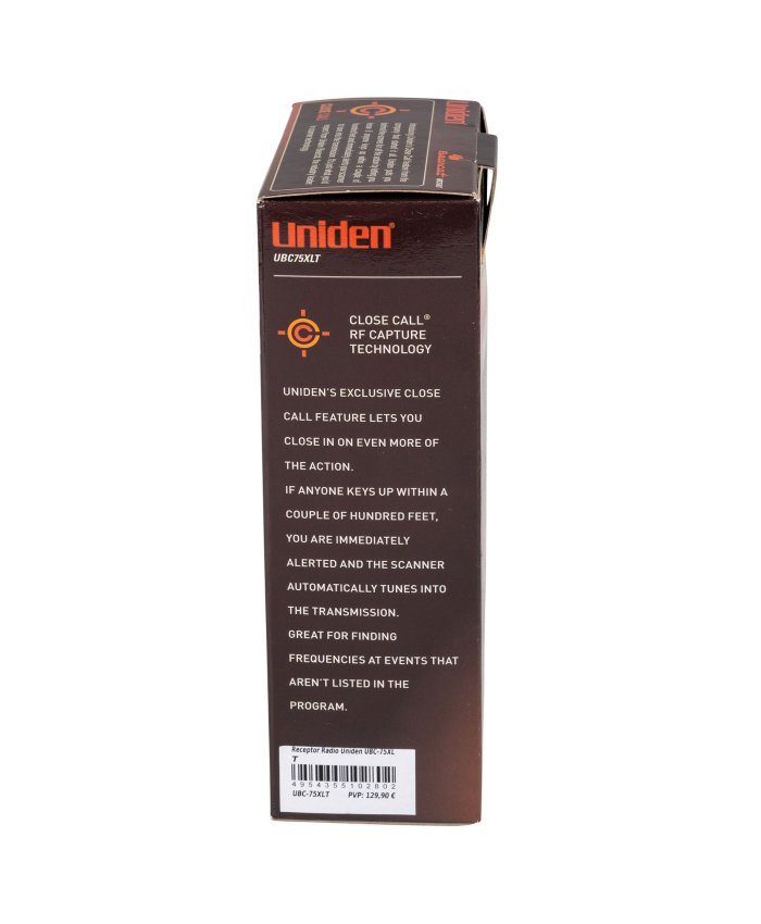 Receptor Radio Uniden UBC-75XLT UBC-75XLT  Inicio