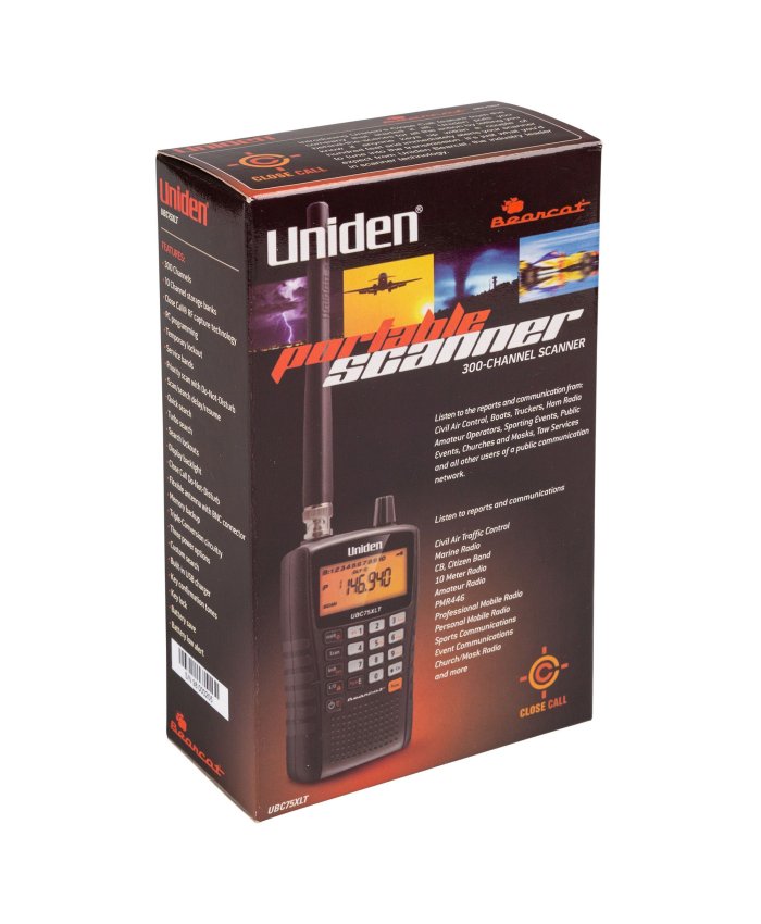 Receptor Radio Uniden UBC-75XLT UBC-75XLT  Inicio