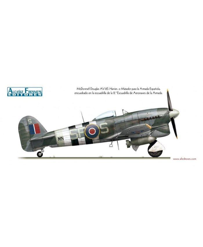 Poster Perfil Hawker Typhoom Mk.lb POSTER.HAWKER  Inicio