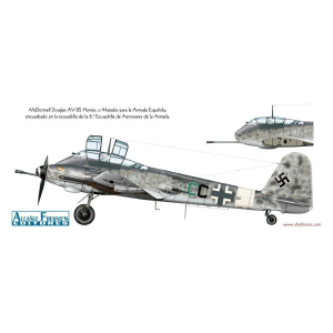 Messerschmitt Me 410A-1/U4 Profile Poster