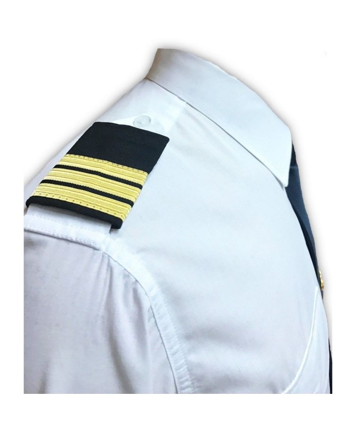Galones de Piloto 3 Barras Doradas GAL.3.DOR BuckerBook Premium Galones de Piloto