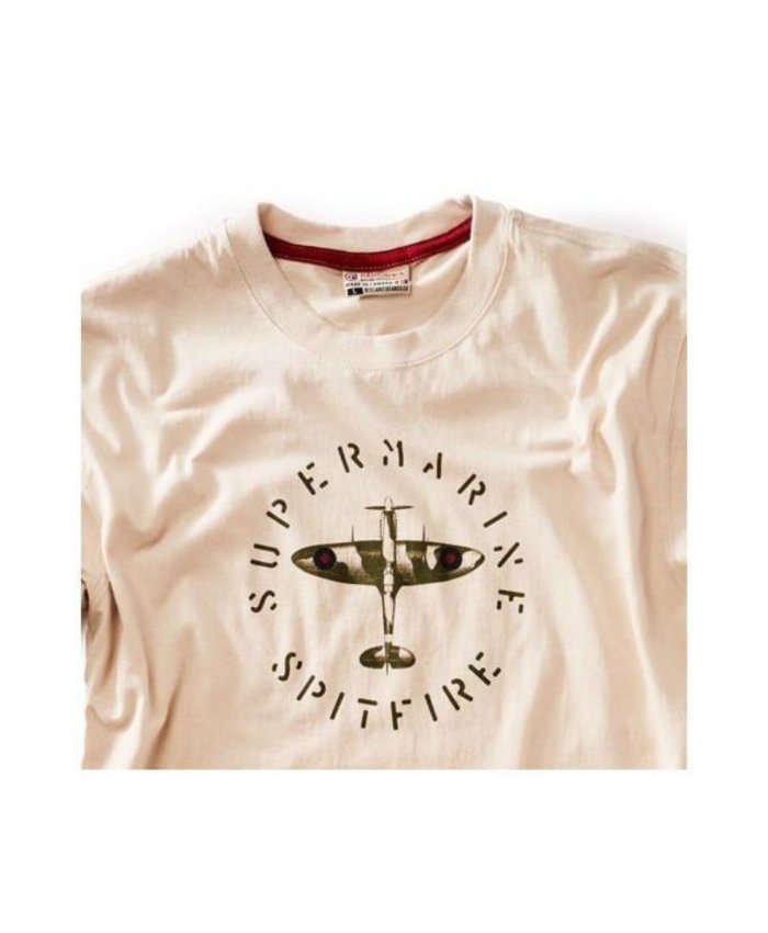 Camiseta Spitfire M-SST-SPITFIRE-SE-MD RED CANOE Camisetas Aviación