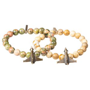 Airplane Bracelet Natural Stone