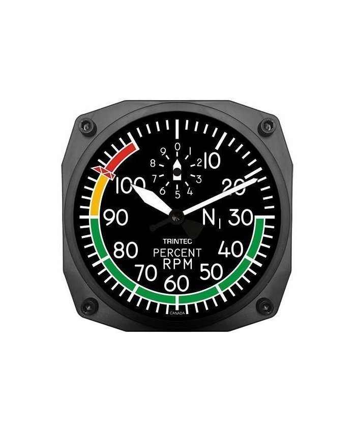Reloj de Pared 6" RPM Tacómetro 2067 Trintec Ind Relojes de Pared