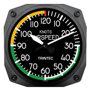 Reloj de Pared 6" Airspeed Instrument