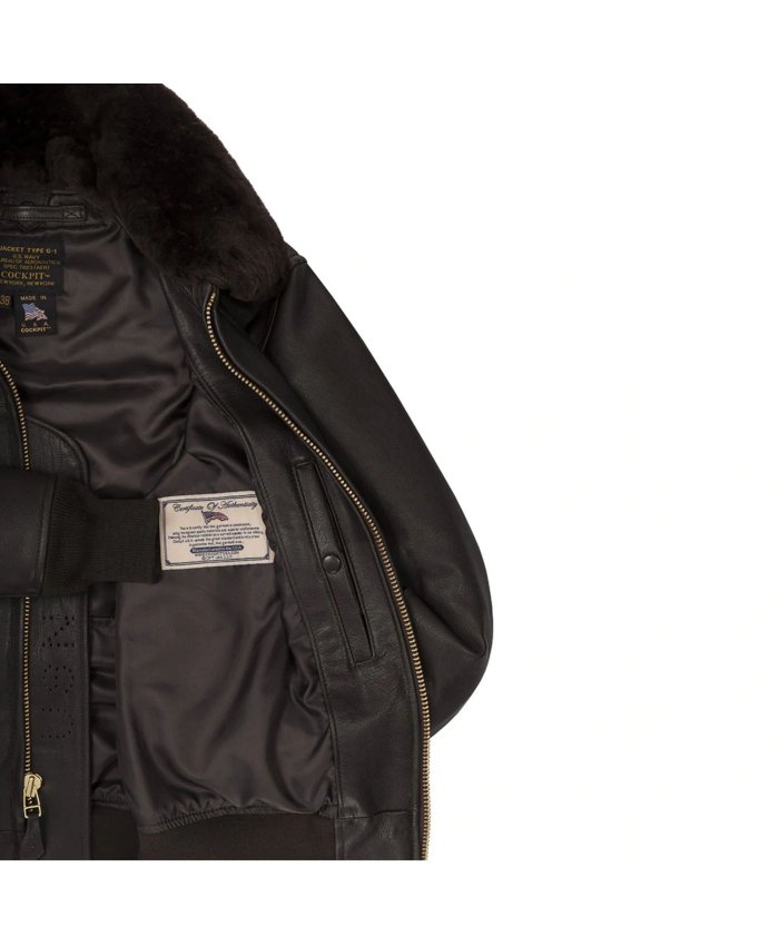 G-1 Flight Cockpit Jacket Z2108M Cockpit USA Mens Pilot Jackets