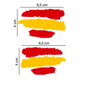 Flag Sticker Stroke 6,5cm