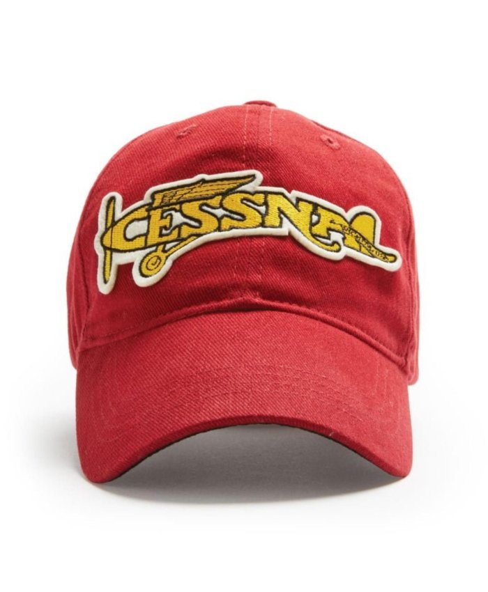 Gorra Cessna Avión U-CAP-CEPL-01-HR RED CANOE Gorras Aviación