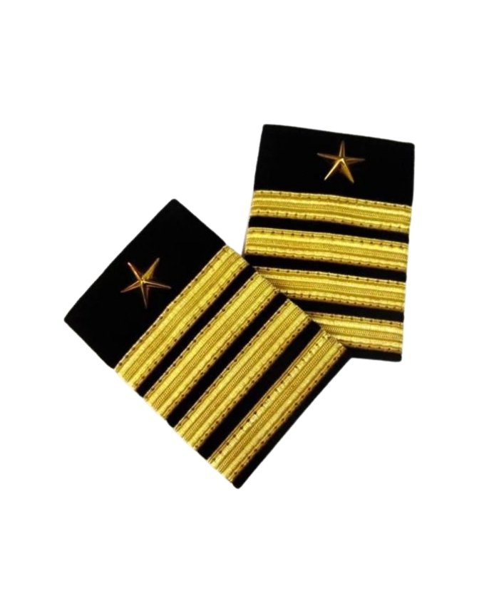 Galones de Piloto Comandante Instructor GAL.4+* BuckerBook Premium Galones de Piloto