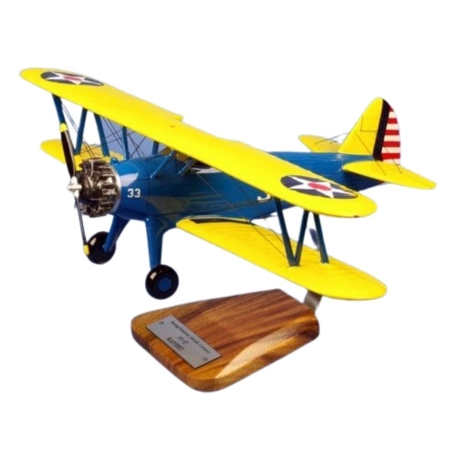 Boeing PT-17 Stearman "Kaydet" US ARMY 1/25 Model