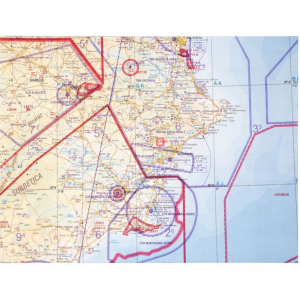 VFR Map MºDefence 1:1.000.000 East