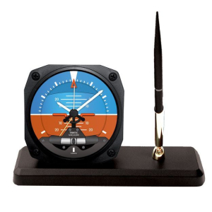 Modern Artificial Horizon Desk Clock.