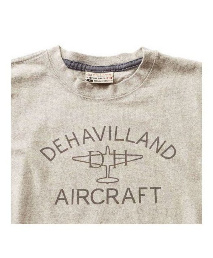 Camiseta De Havilland Aircraft M-SST-DHC2-01-GY RED CANOE Camisetas Aviación