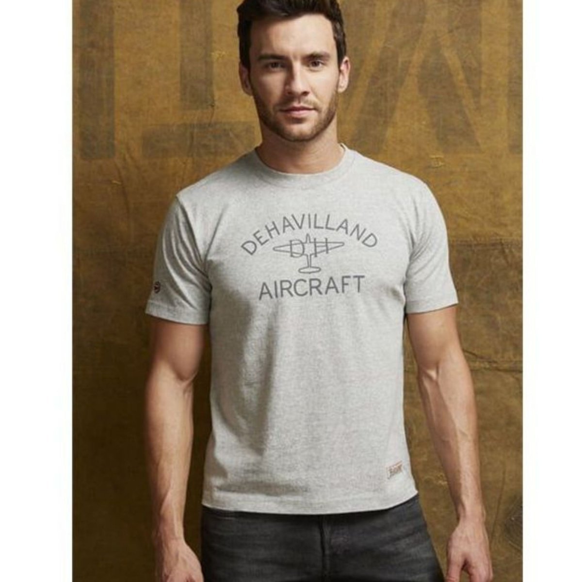 Camiseta De Havilland Aircraft M-SST-DHC2-01-GY RED CANOE Camisetas Aviación