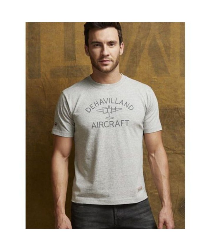 Camiseta De Havilland Aircraft M-SST-DHC2-01-GY RED CANOE Camisetas Aviación