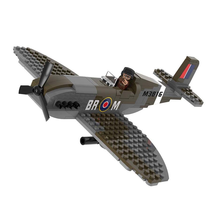 Sluban WWII Supermarine Spitfire Model Blocks Aviation Toys  BuckerBook €30.00 Sluban