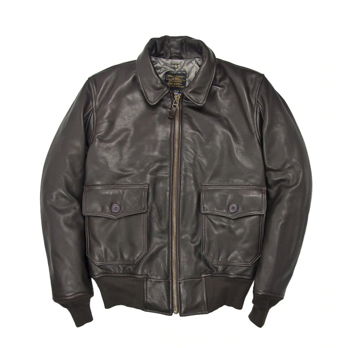 Cockpit G-1 Bomber Cockpit Jacket Z201035MC Cockpit USA Mens Pilot Jackets