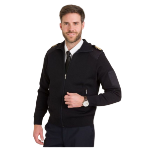 Waterproof Jacket with Zip Uniform Pilot Uniform