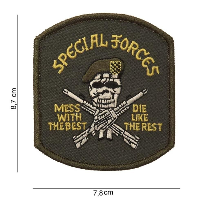 US Special Forces Skull Patch Aviation Patches  BuckerBook €5.00 Fostex