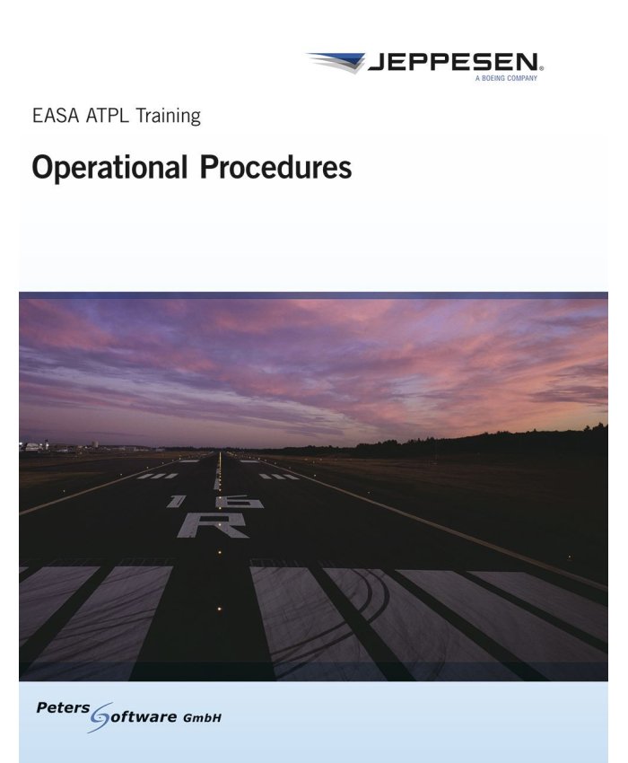 EASA ATPL Training - Operational Procedures 9780884876083 Jeppesen Procedimientos Operacionales