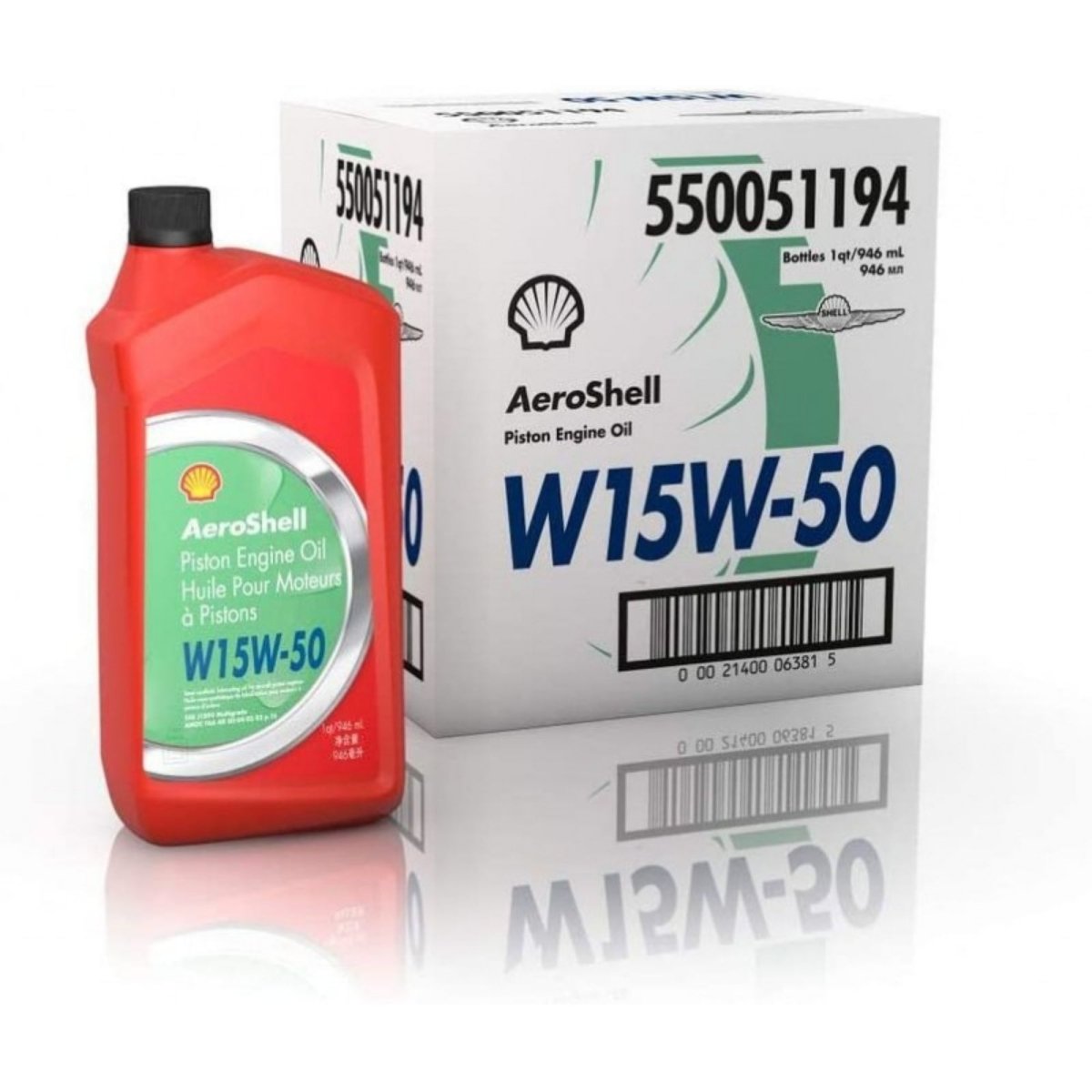 Aceite AeroShell W15W-50 021400063778 AeroShell Aceites