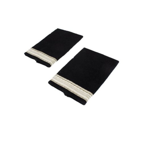 Galones de Piloto 1 Barra Plateada GAL.1.PLA BuckerBook Premium Galones de Piloto 2