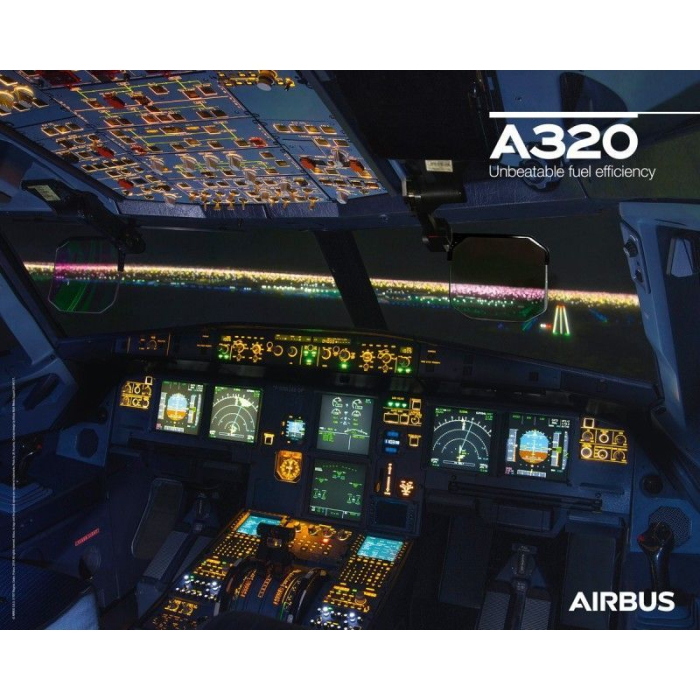 Poster Airbus A320neo Cabina Pósters de Cabinas  BuckerBook 7,00 € Airbus